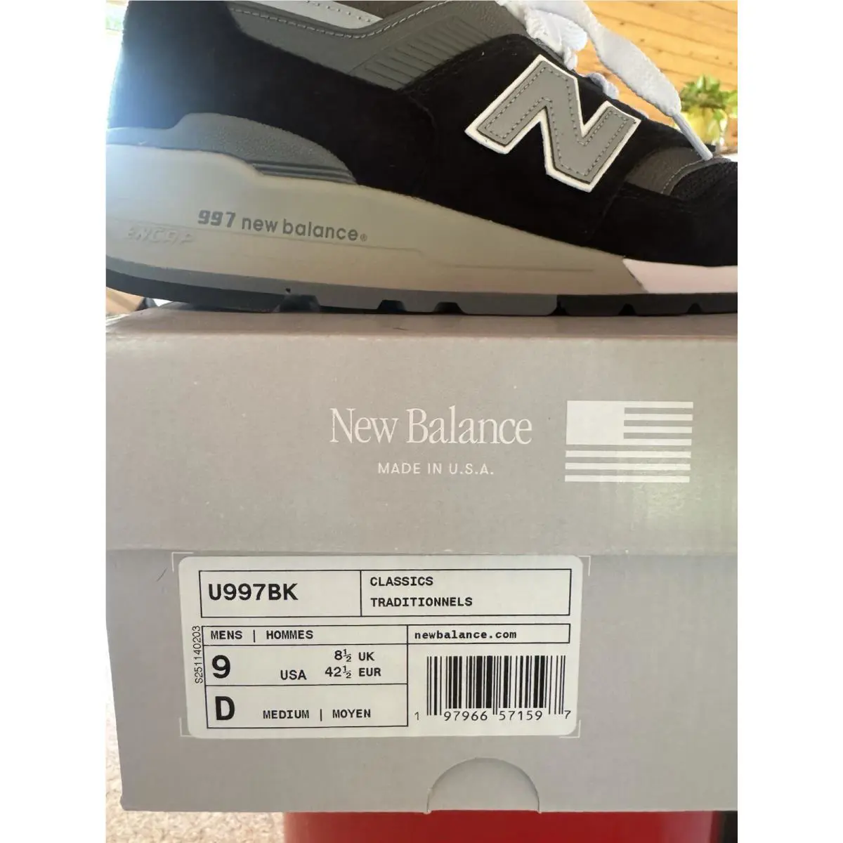 New Balance shoes - New Balance 997 - Black/Black 3