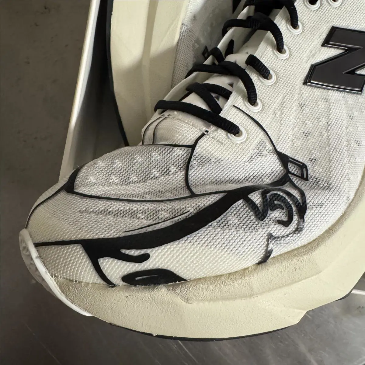 New Balance shoes - New Balance PaperBoy Paris x FuelCell SuperComp Elite v4 - MRCELPB4 - White 4