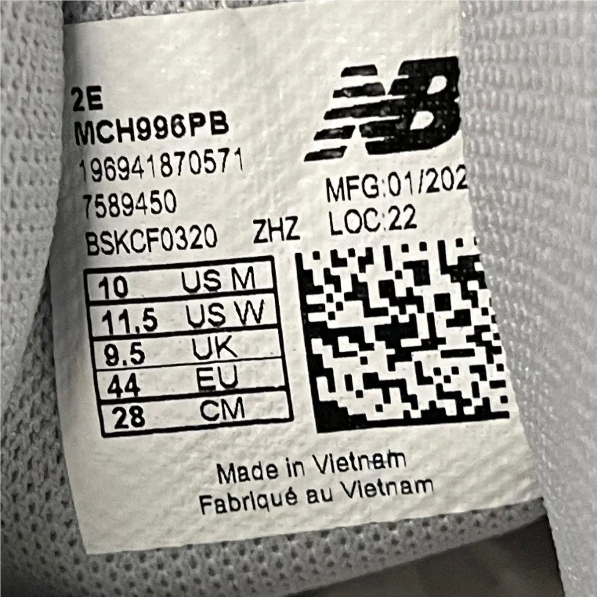 New Balance shoes - VS192647 - vs-192647 - White (UPC: 196941870571) 5