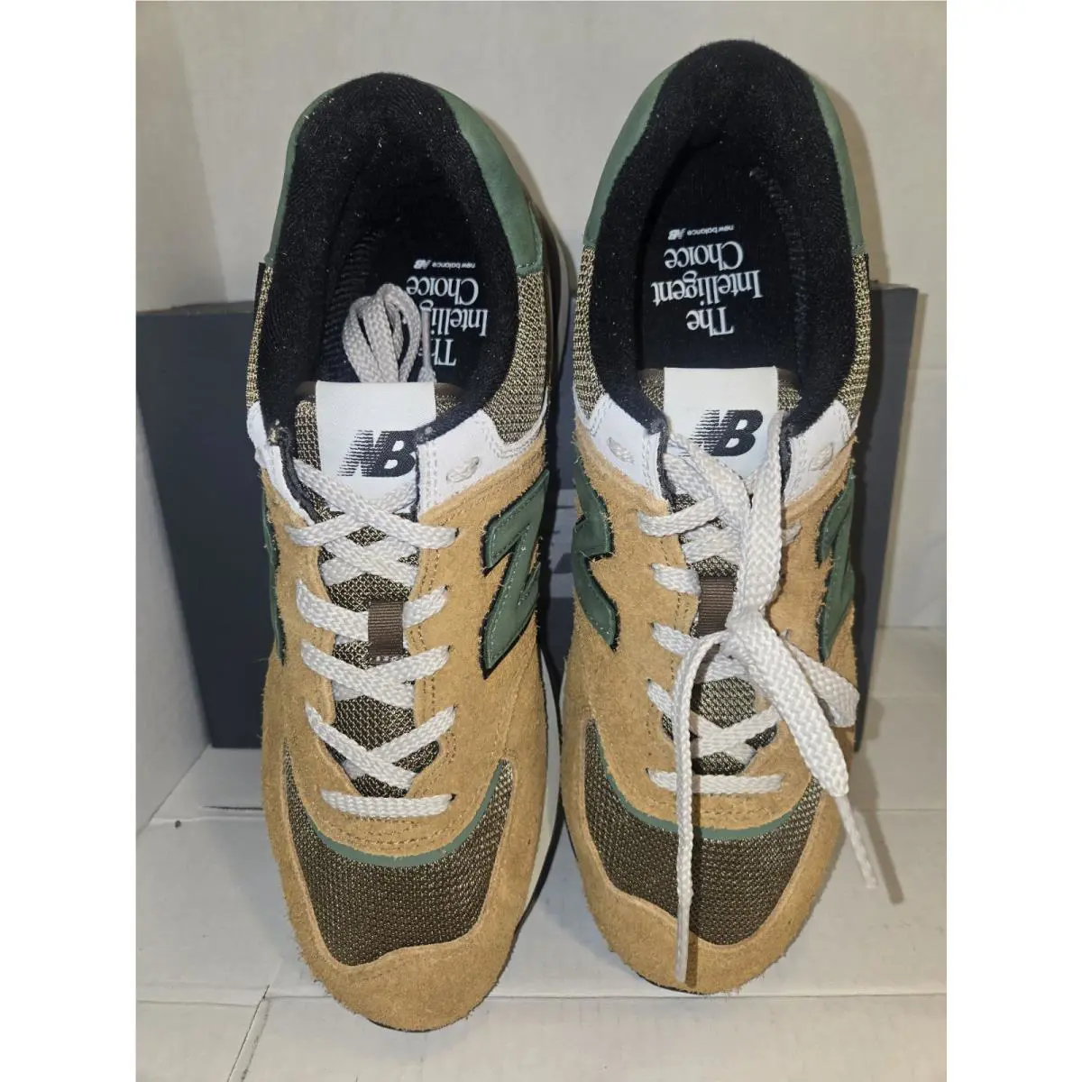 New Balance shoes - New Balance 574+ - U574LGAB - Brown /Green 3