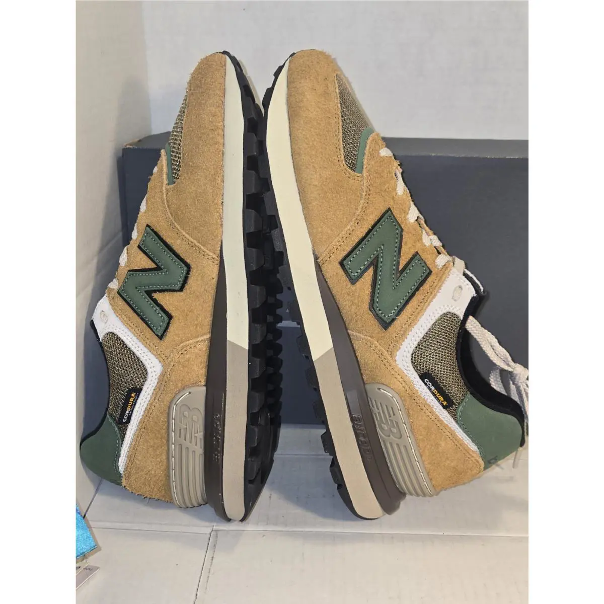 New Balance shoes - New Balance 574+ - U574LGAB - Brown /Green 6