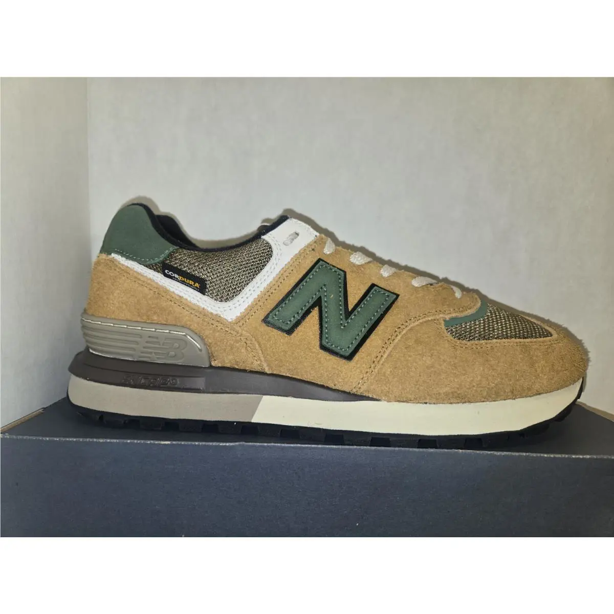 New Balance shoes - New Balance 574+ - U574LGAB - Brown /Green 2