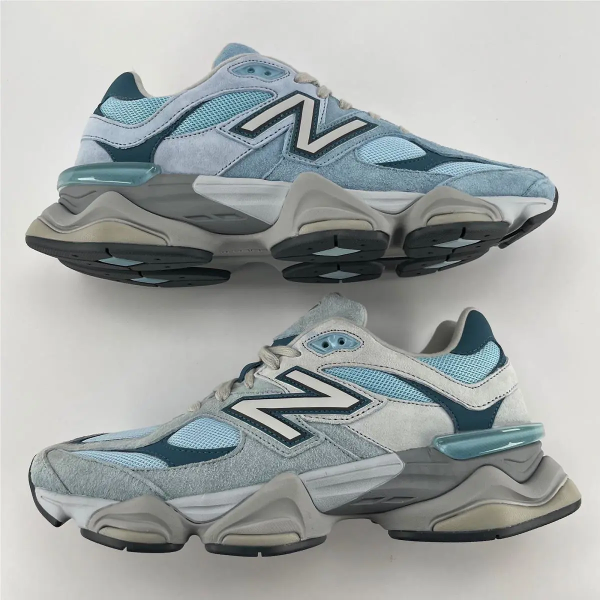 New Balance shoes - 9060 Chrome Blue - Chrome Blue - Blue 0