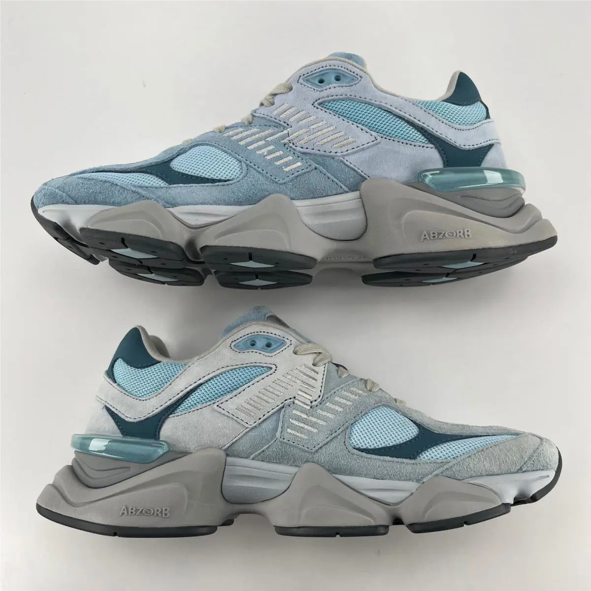 New Balance shoes - 9060 Chrome Blue - Chrome Blue - Blue 1