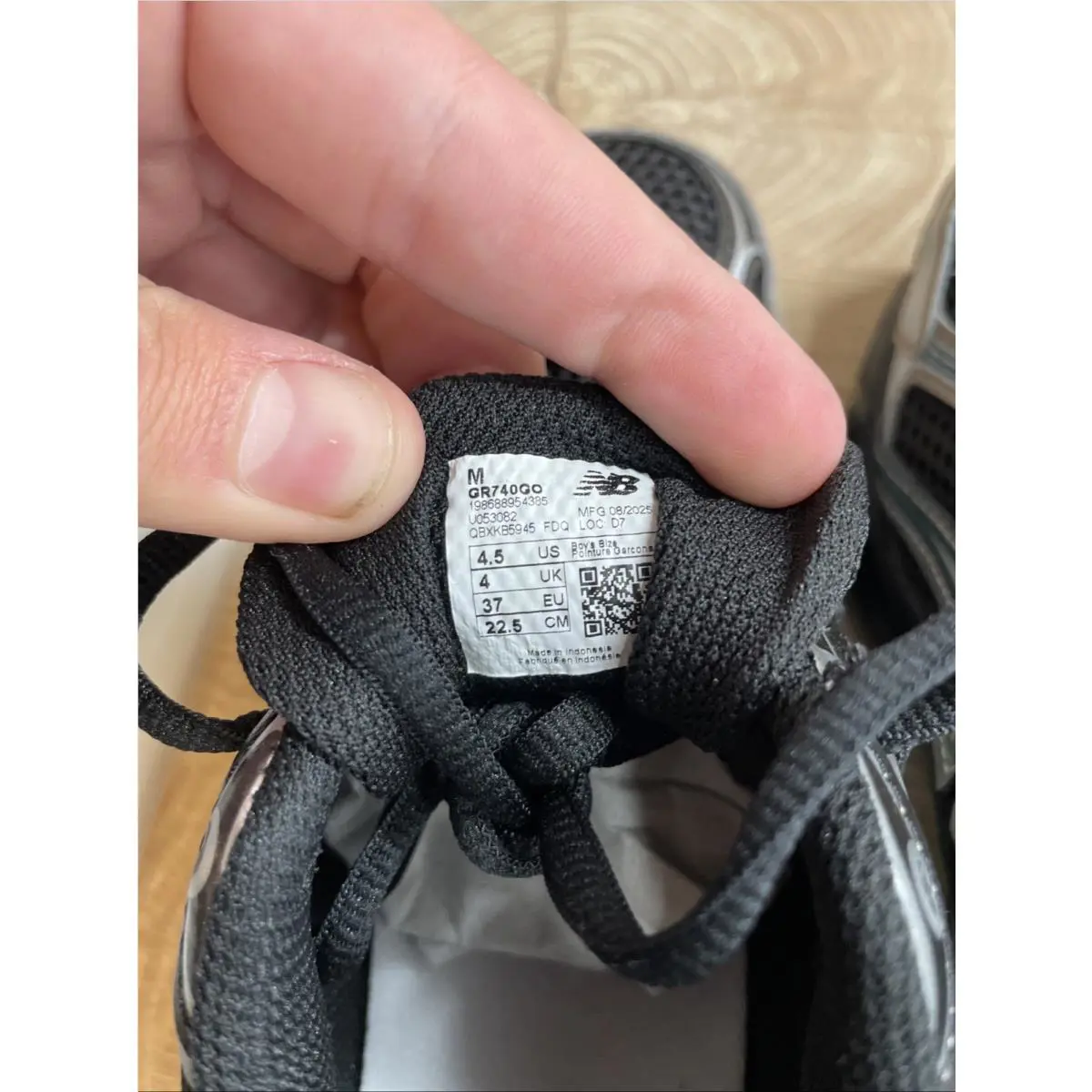 New Balance shoes - New Balance 740 GR740GO - GR740GO - Black (UPC: 198688954385) 7
