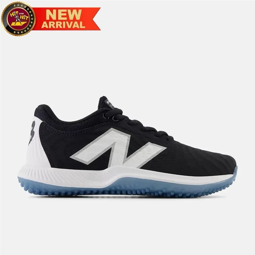 New Balance Women`s Fuel Cell Fuse V4 Turf Trainer Size 8 Black/white STFUSEK4
