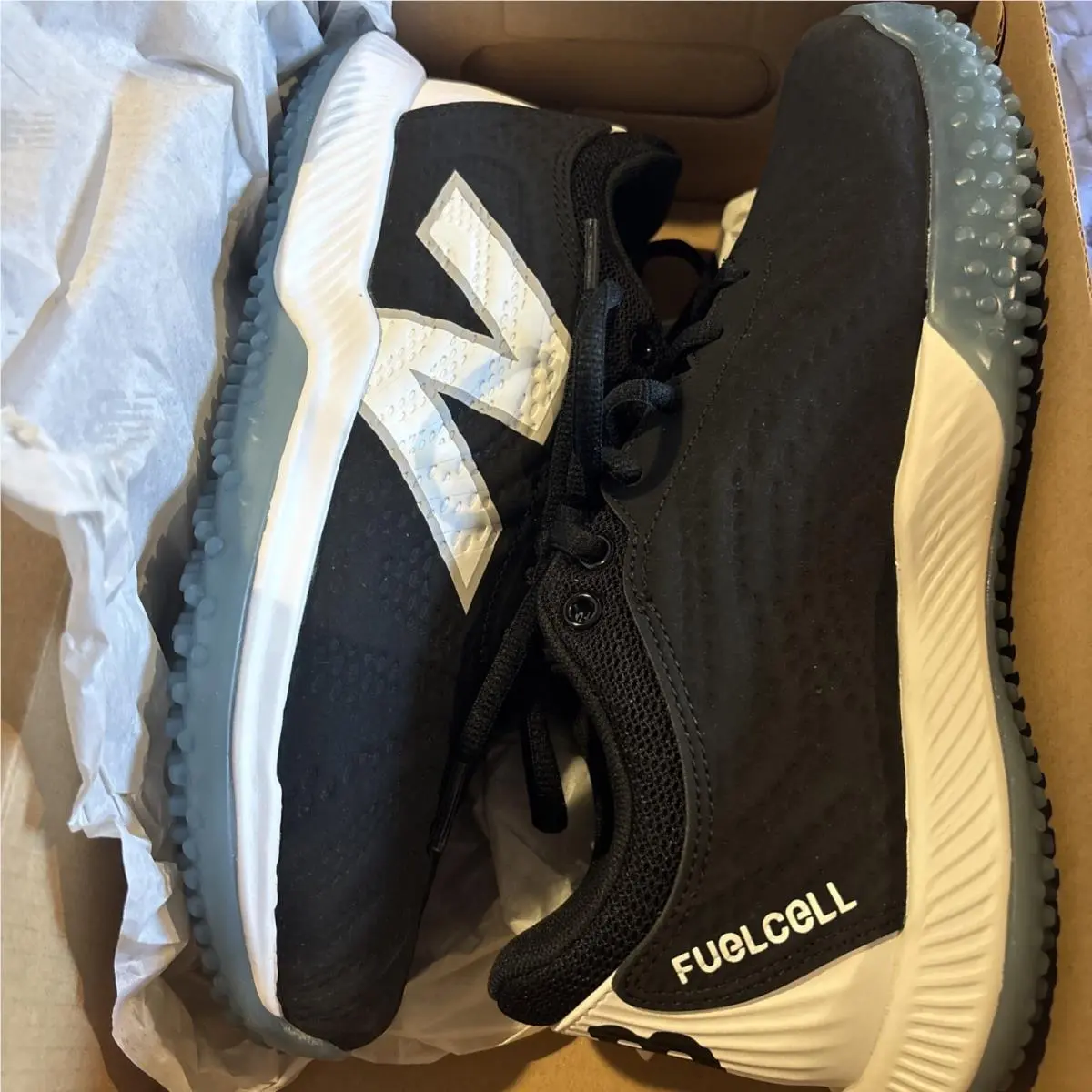 New Balance shoes - New Balance Fuel cell Fuse V4 - STFUSEK4 - Black/white (UPC: 0196941400242) 5