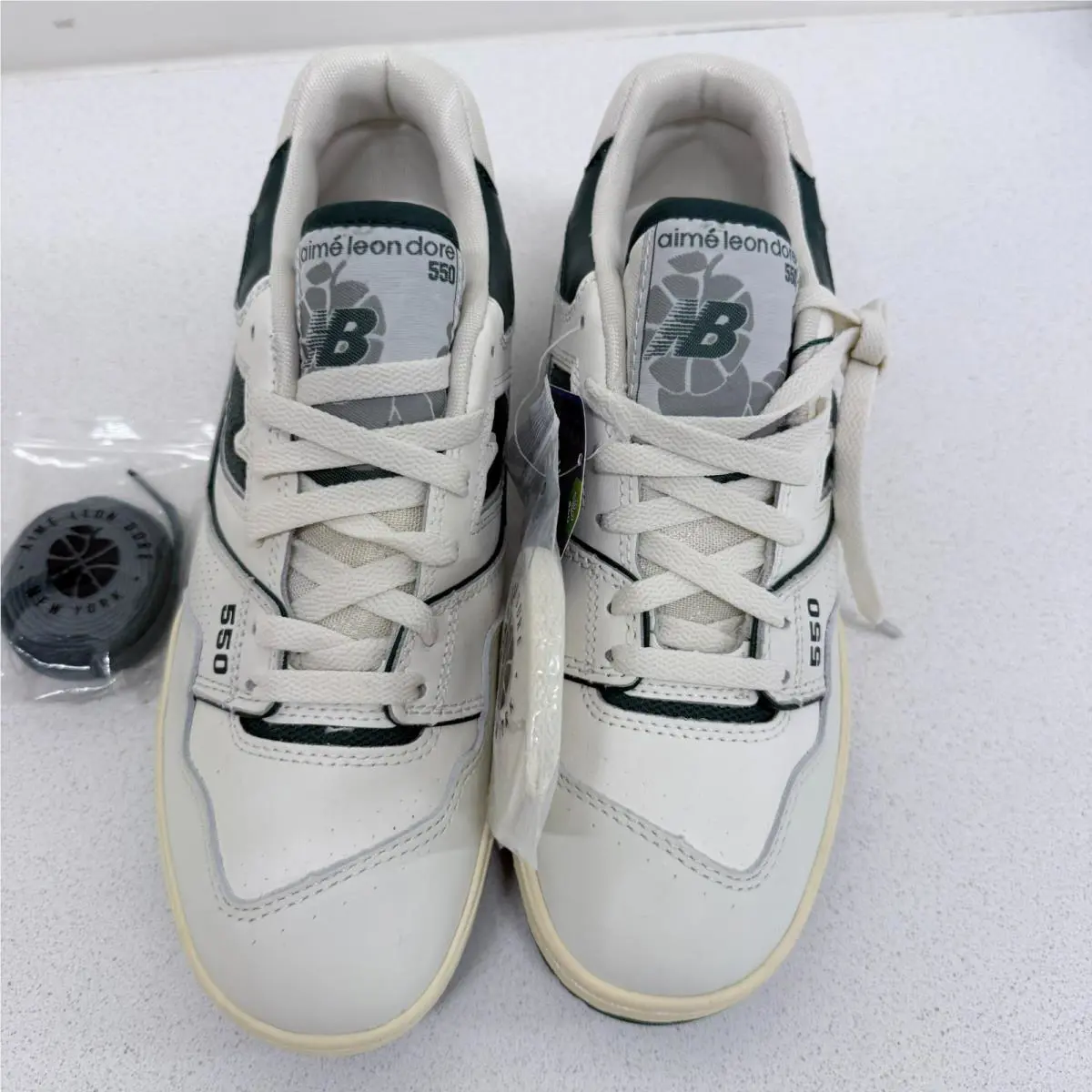 New Balance shoes - New Balance 550 - BB550ALD - White / Green (UPC: 195173396811) 11