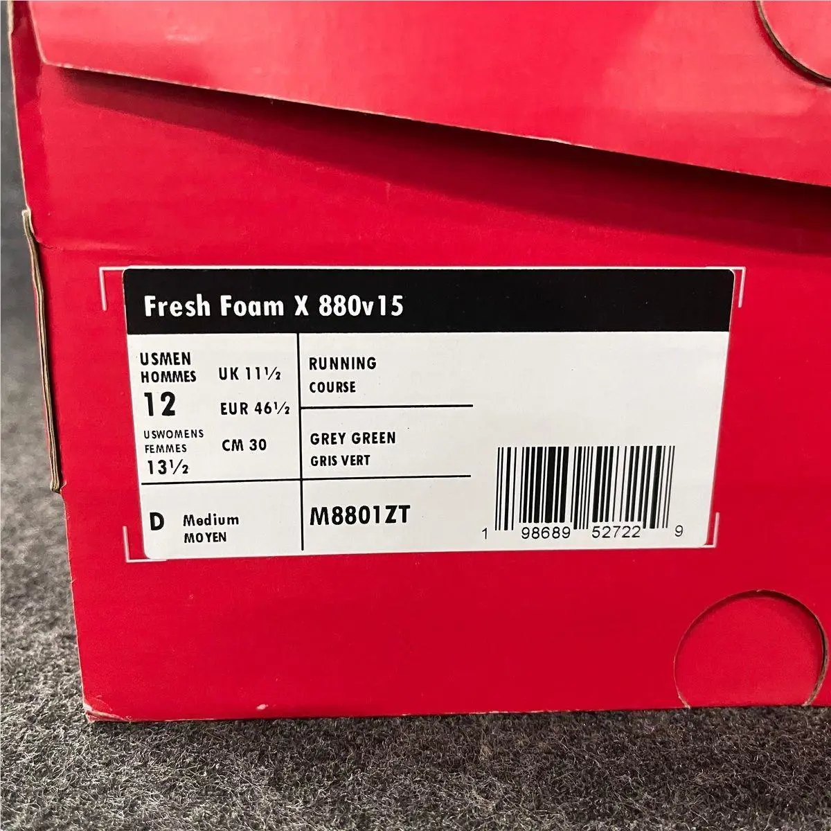 New Balance shoes - VS192132 - vs-192132 - Gray (UPC: 198689527229) 2
