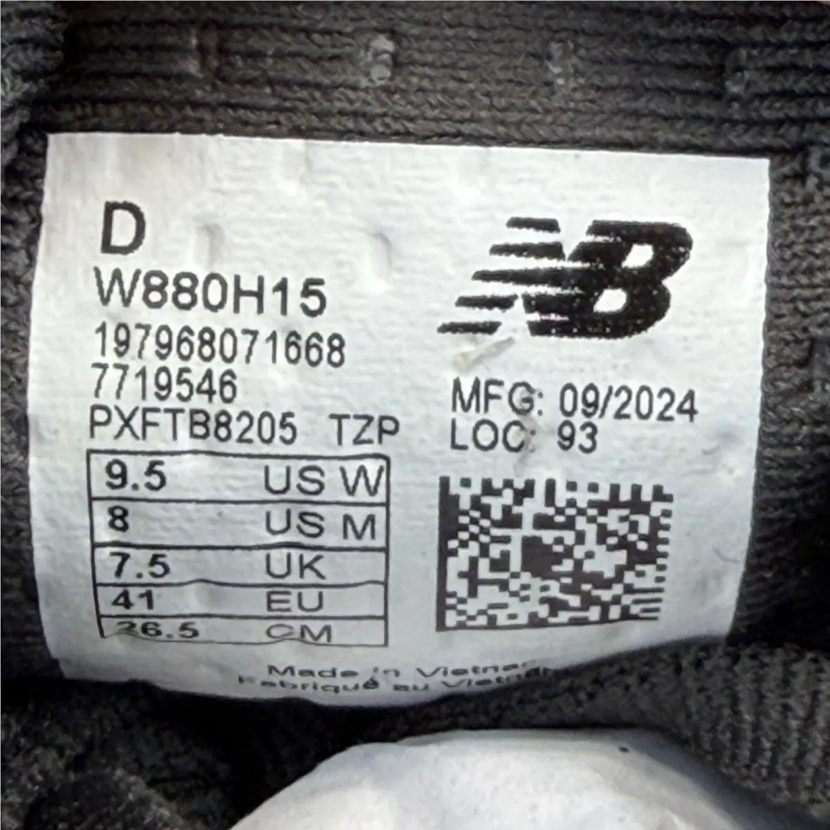 New Balance shoes - New Balance Fresh Foam X 880v15 (W880H15) - Black 9