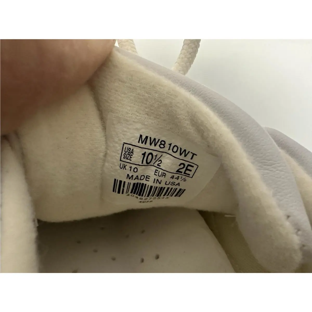 New Balance shoes - New Balance 810 - mw810wt - White 10