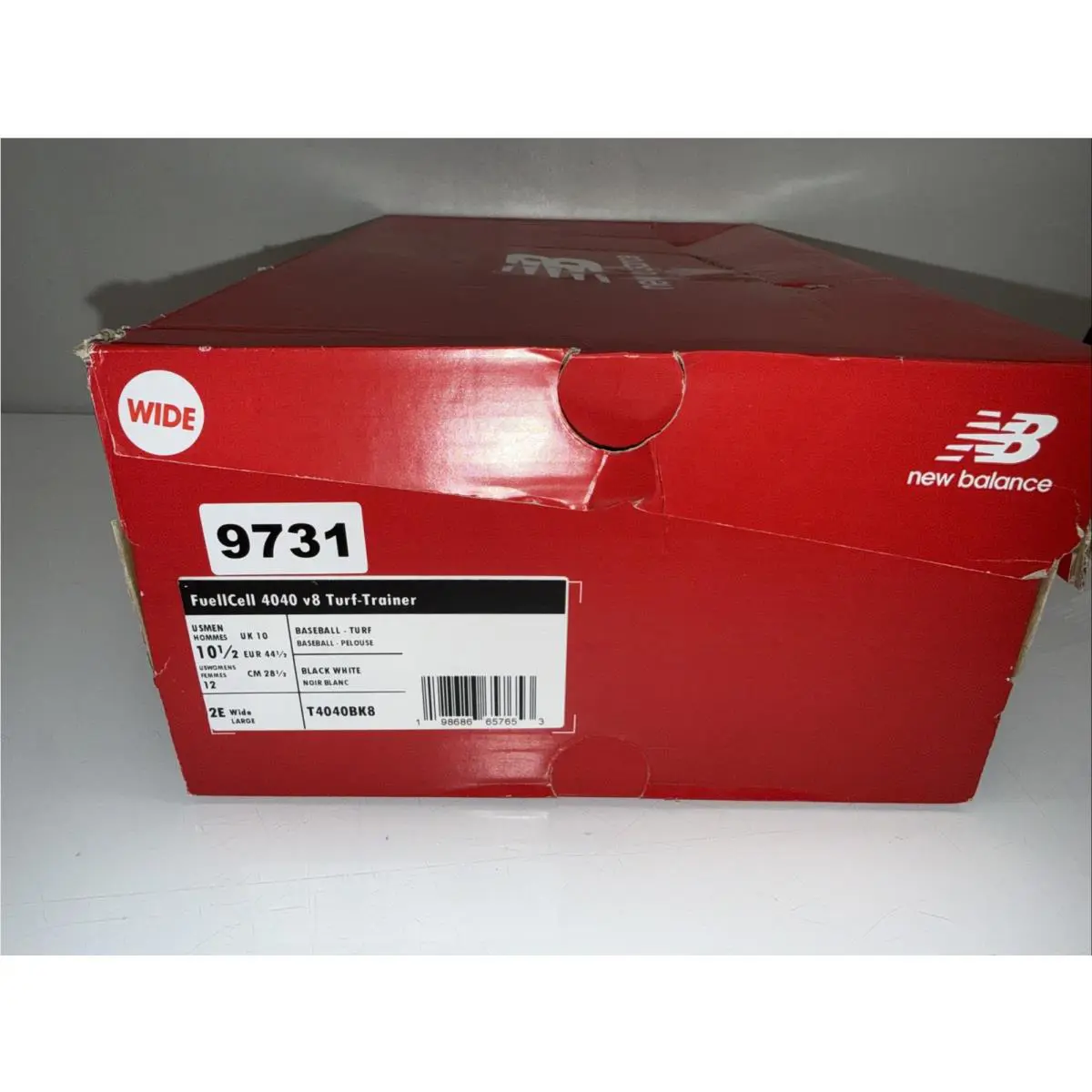 New Balance shoes - New Balance 4040 - T4040BK8 - Black 7