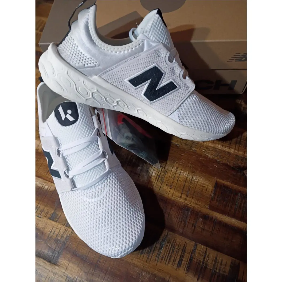 New Balance shoes - new balance cruz/klutch - White (UPC: 196652944837) 2