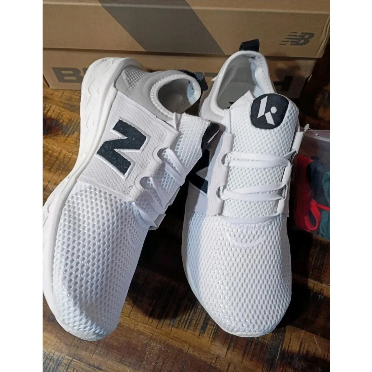 New Balance shoes - new balance cruz/klutch - White (UPC: 196652944837) 6
