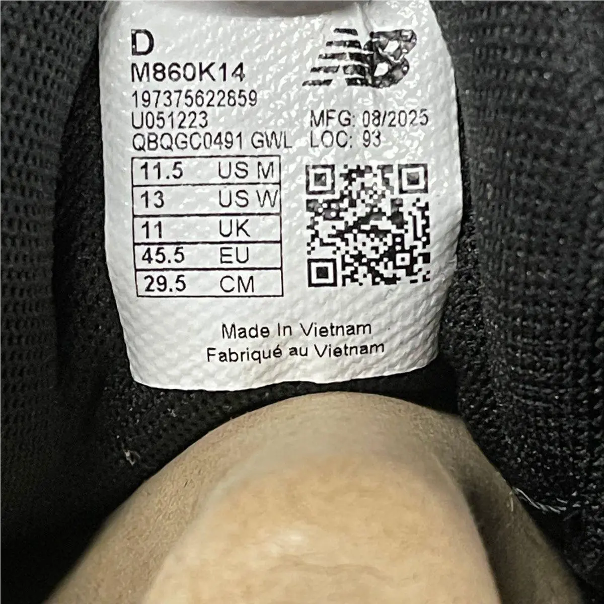 New Balance shoes - VS191719 - vs-191719 - Black (UPC: 197375622859) 1