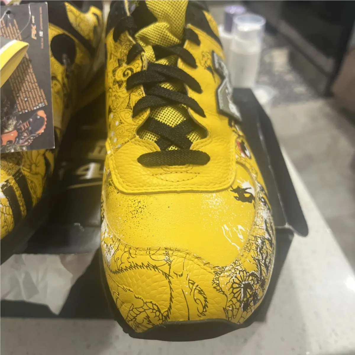 New Balance shoes - New Balance 574 - M574ETD - Yellow 1