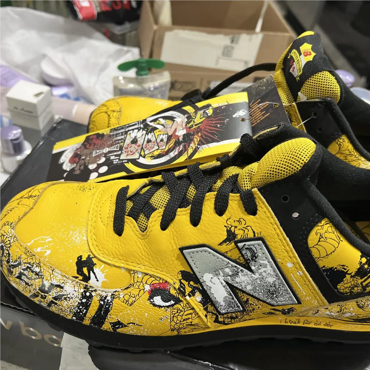 New Balance shoes - New Balance 574 - M574ETD - Yellow 5