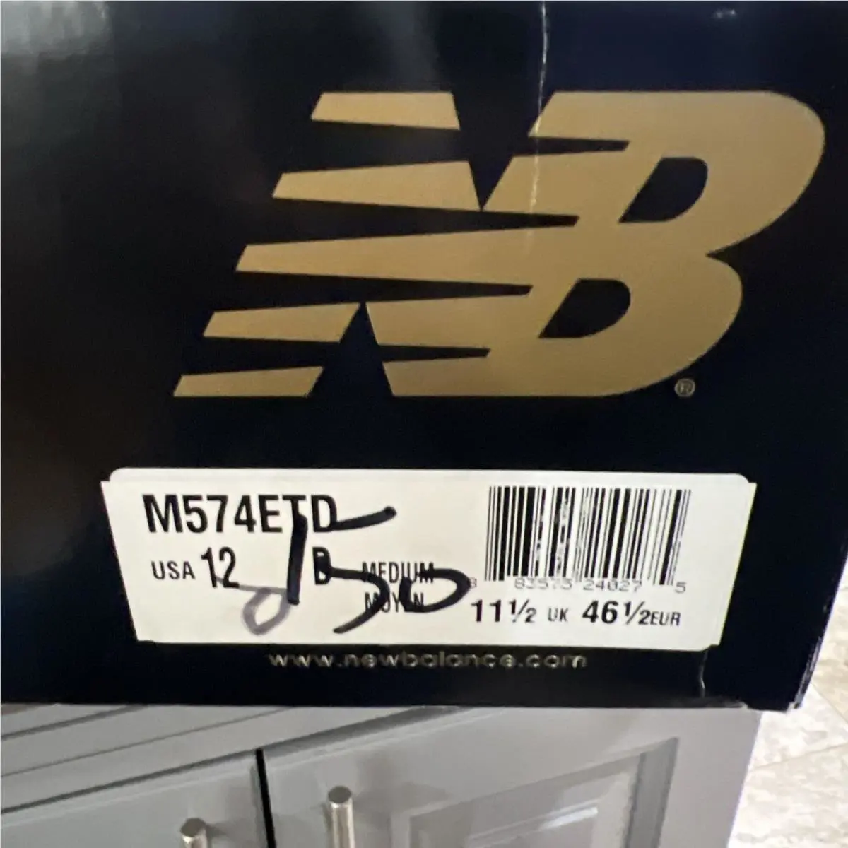New Balance shoes - New Balance 574 - M574ETD - Yellow 7