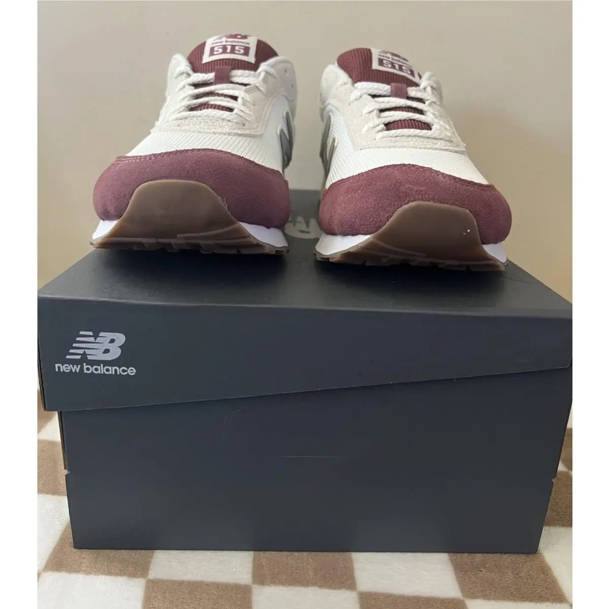 New Balance shoes - New Balance 515 v3 - ML515TWT - White/Washed Burgundy 6