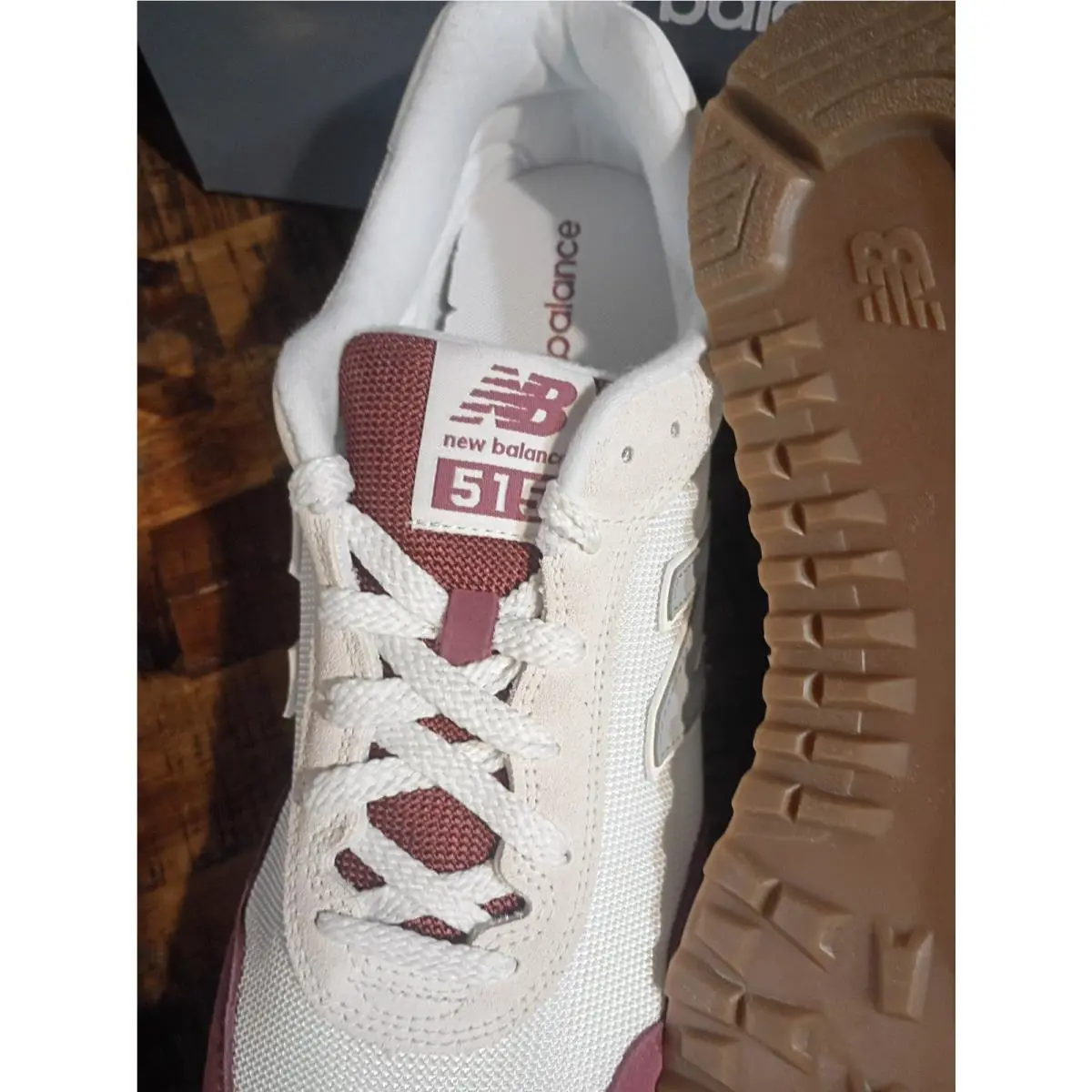 New Balance shoes - New Balance 515 - ML515TWT - White 5