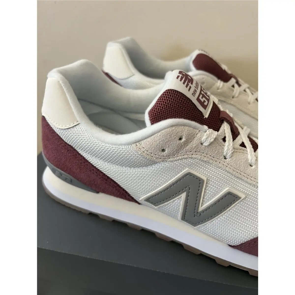 New Balance shoes - New Balance 515 v3 - ML515TWT - White/Washed Burgundy 5