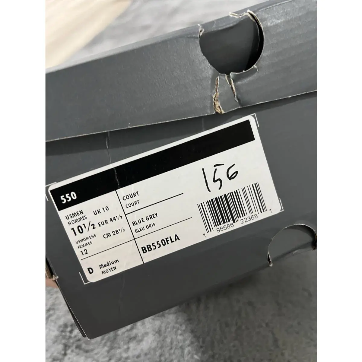New Balance shoes - New Balance 550 - BB550FLA - Gray 5
