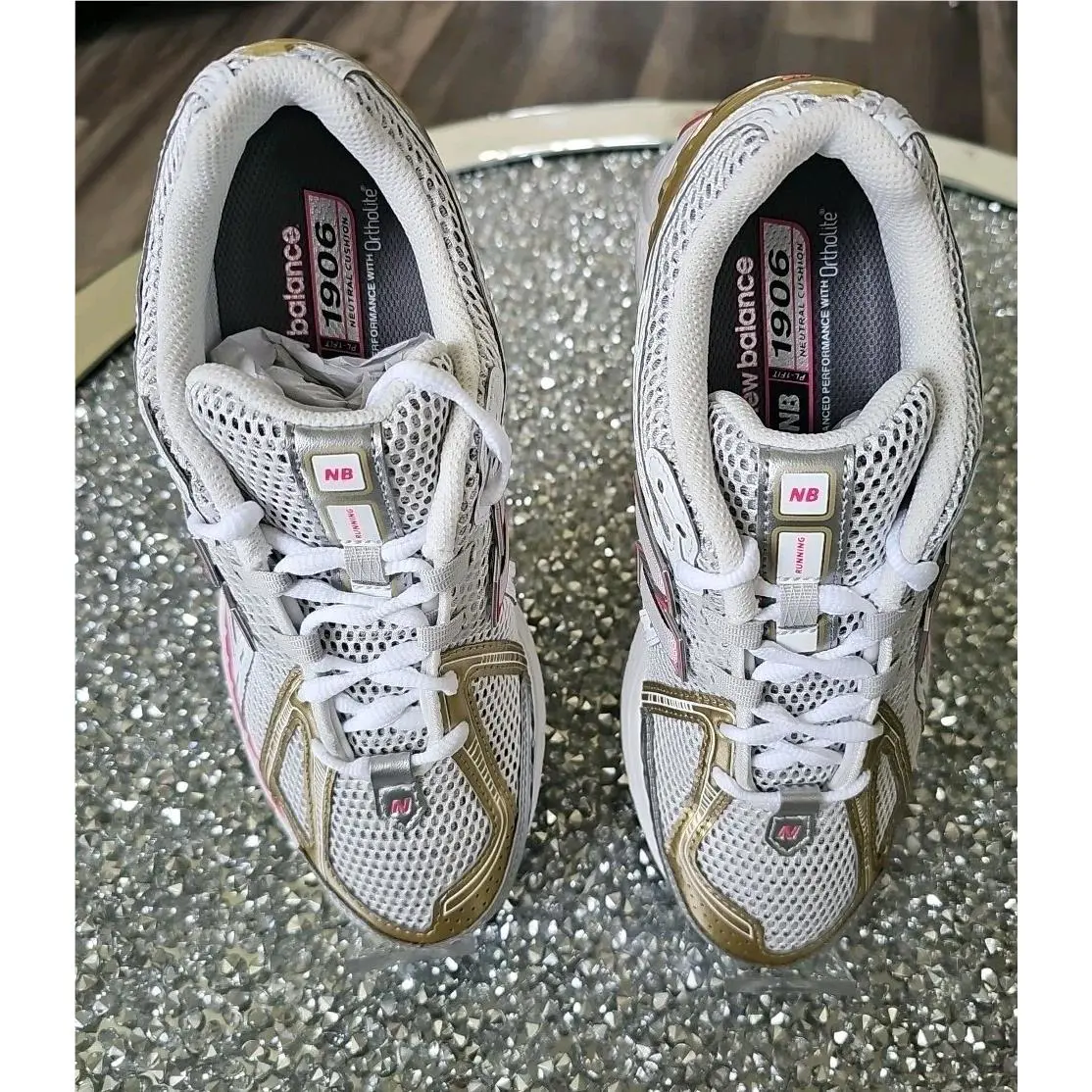 New Balance shoes - New Balance 1906R - GREY/PINK 0