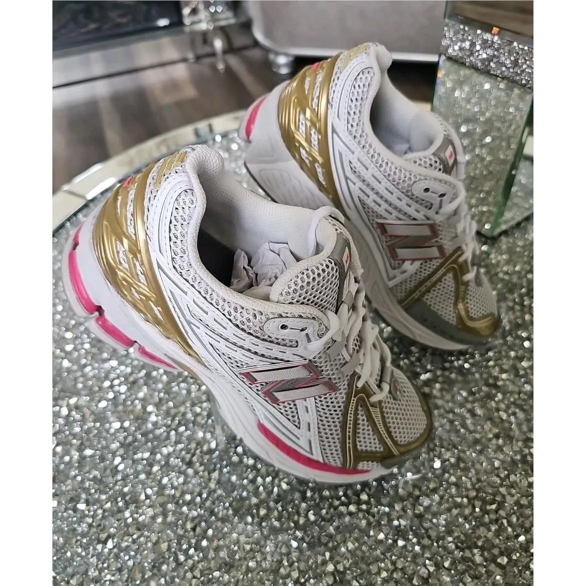New Balance shoes - New Balance 1906R - GREY/PINK 1