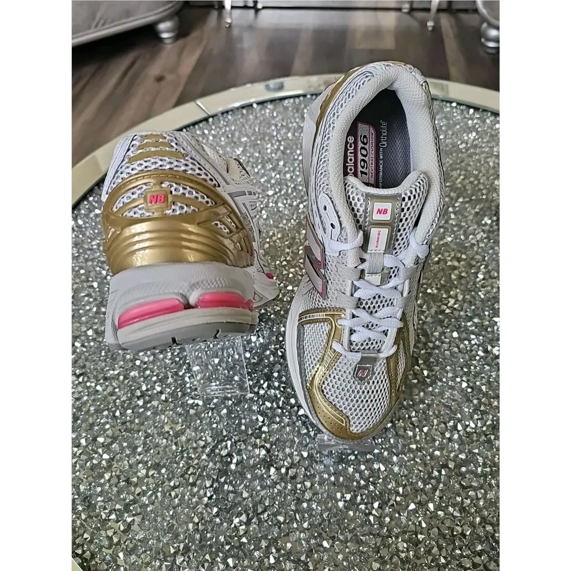 New Balance shoes - New Balance 1906R - GREY/PINK 5