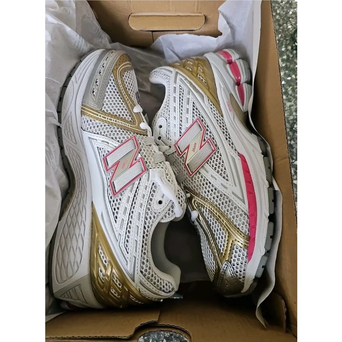 New Balance shoes - New Balance 1906R - GREY/PINK 7