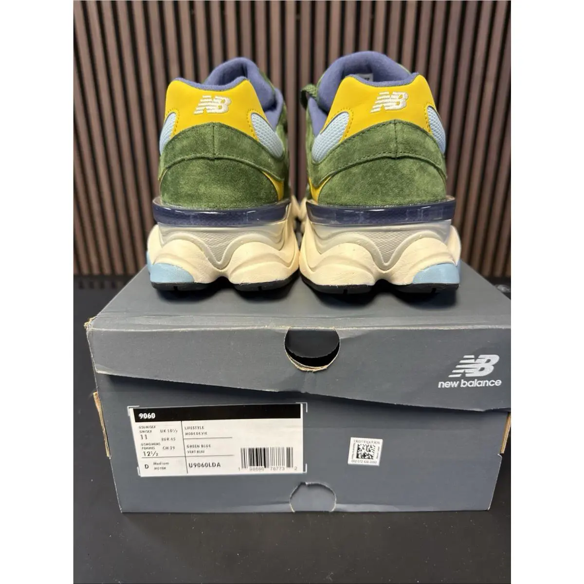 New Balance shoes - New Balance 9060 - Green Blue 3