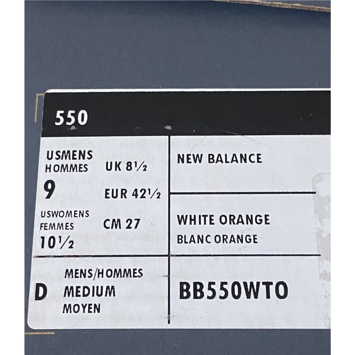 New Balance shoes - New Balance 550 - BB550WTO - White 4