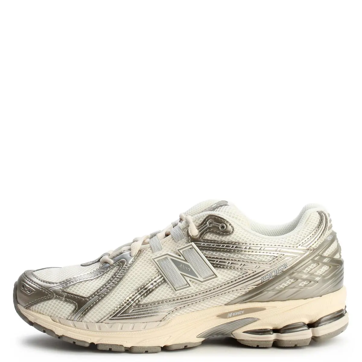 New Balance 1906 Trainers Running Sneakers Unisex 12M/13.5W Grey/beige Lace Up