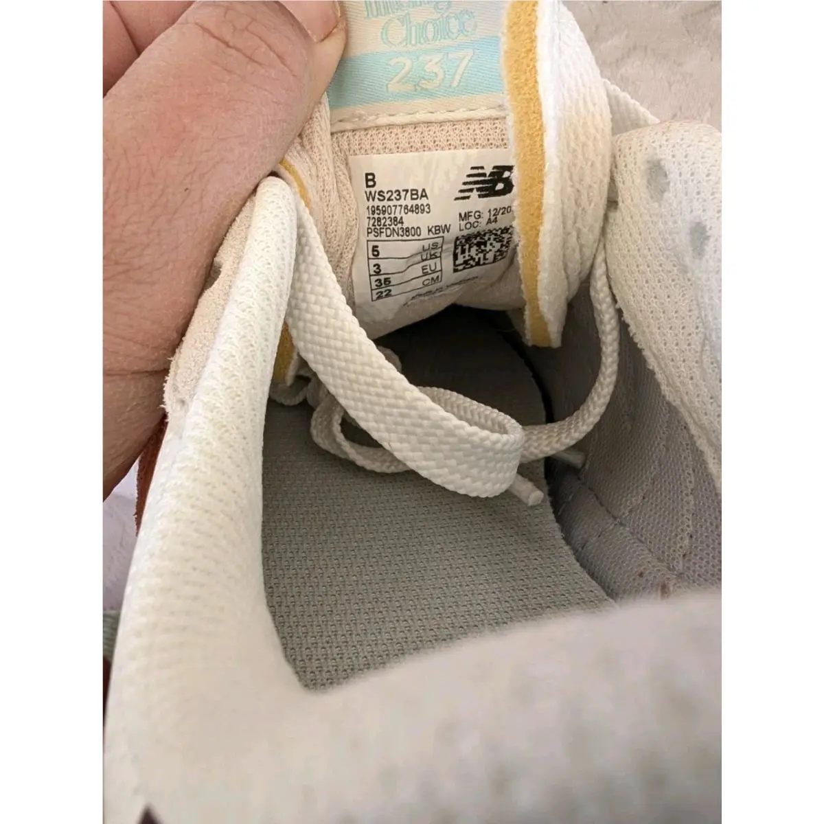 New Balance shoes - New Balance 237 - WS237BA - Ivory 3