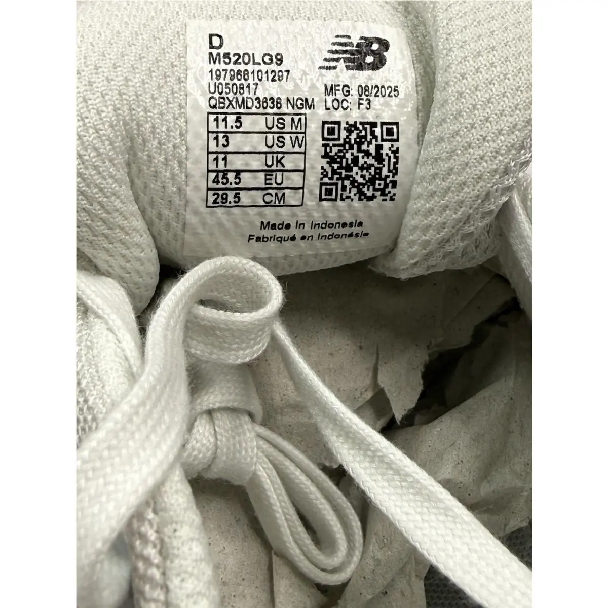 New Balance shoes - New Balance Fresh Foam - Fresh Foam - M520LG9 - Gray (UPC: 197968101297) 8