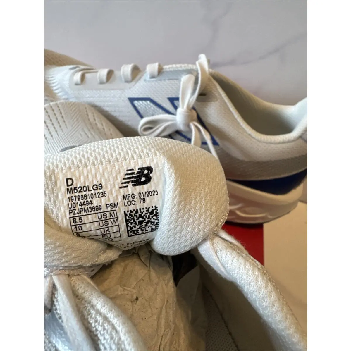 New Balance shoes - New Balance 520 - M520LG9 - Gray (UPC: 0197968101235) 8