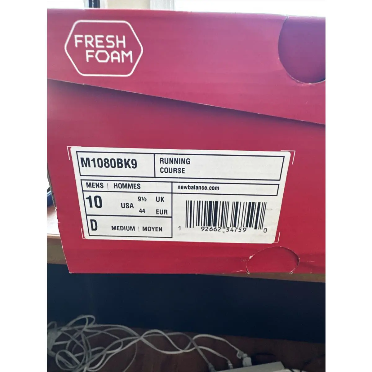 New Balance shoes - New Balance 1080 - M1080BK9 - Black 8