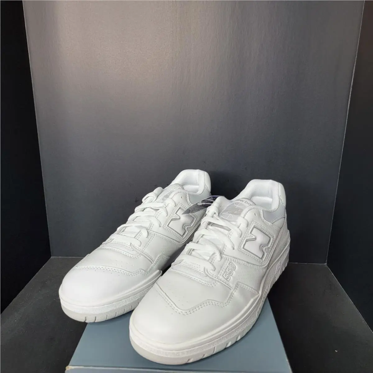 Size 11 - Women`s New Balance 550 White Rain Cloud 2022
