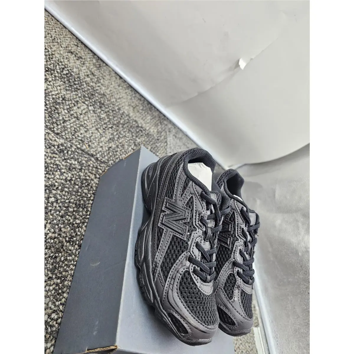 New Balance shoes - 740 Bungee Lace - Bungee Lace - PZ740BO - Grey (UPC: 198686850931) 1