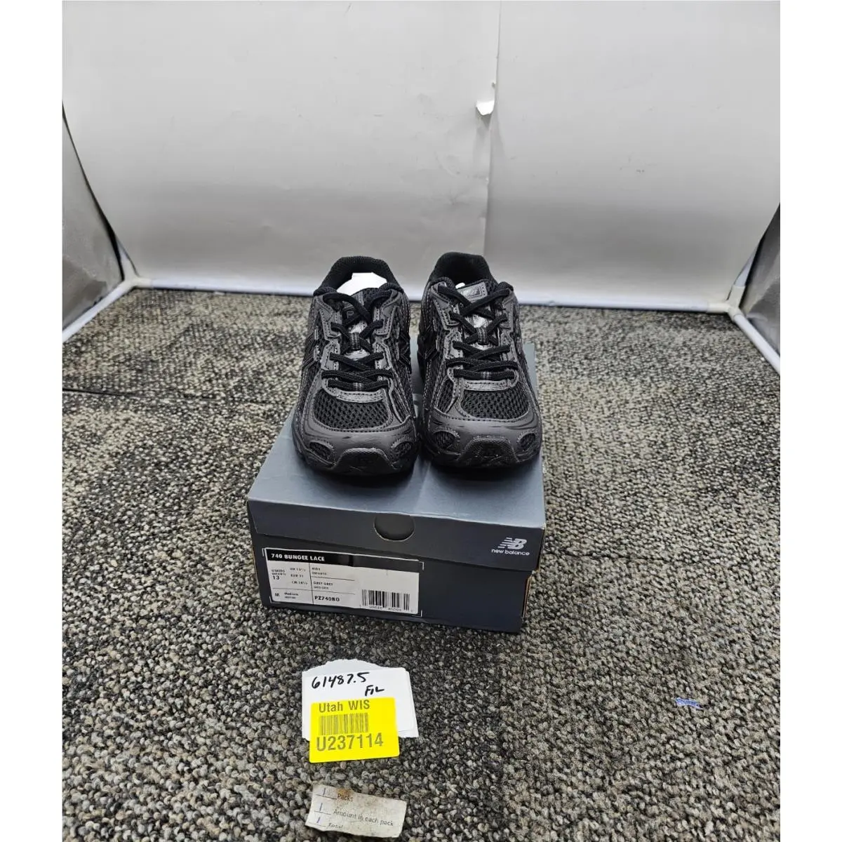 New Balance shoes - 740 Bungee Lace - Bungee Lace - PZ740BO - Grey (UPC: 198686850931) 5
