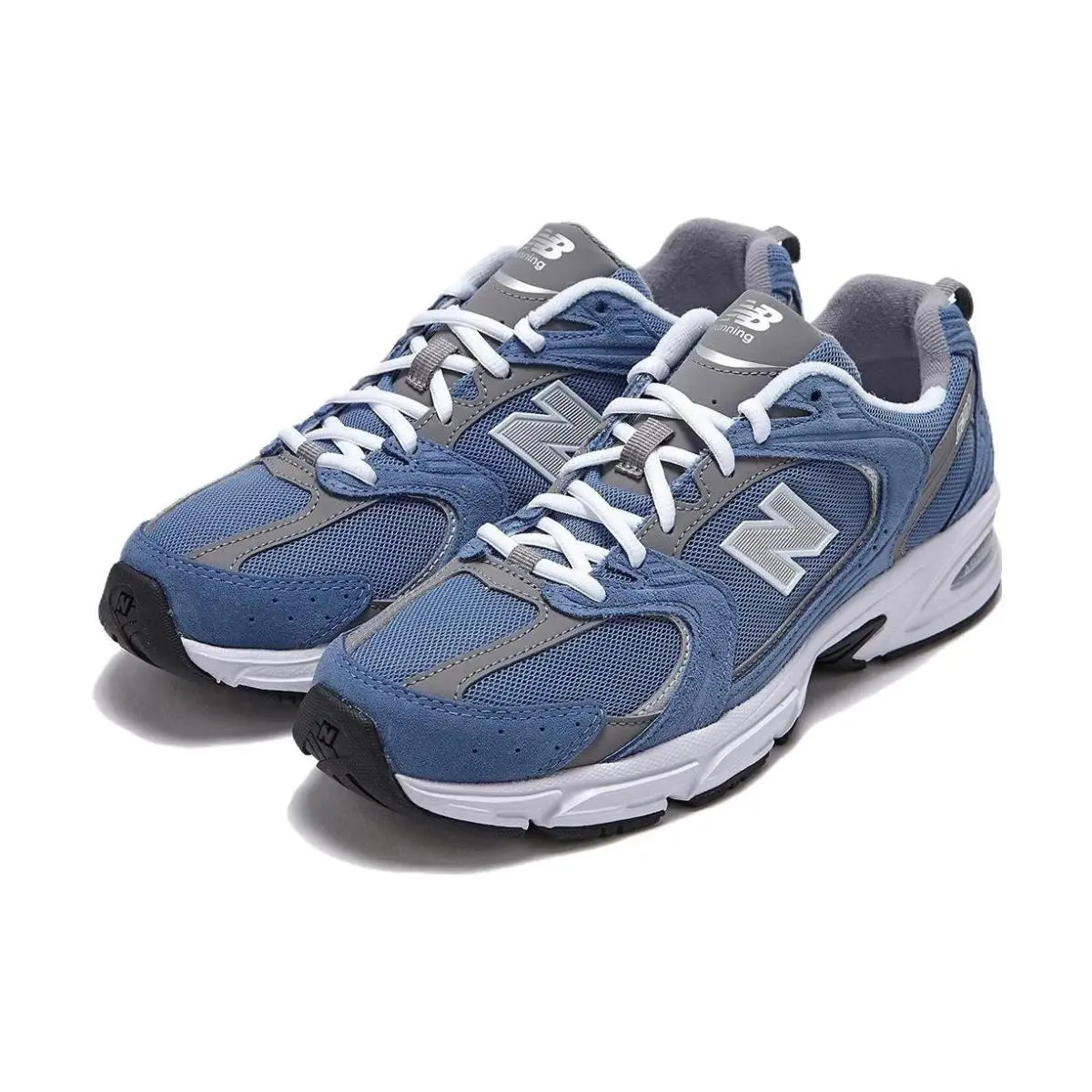 New Balance 530 Mens Sz 10 Sneakers Mercury Blue Gray Running Shoes MR530CI New