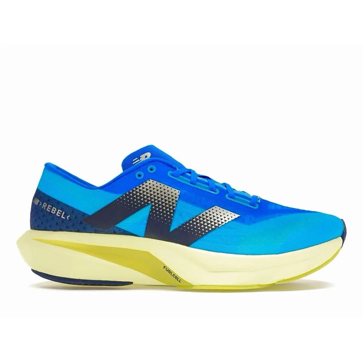 New Mens New Balance Fuelcell Rebel V4 Shoes MFCXLQ4 Spice Blue Lime 13 2E Wide