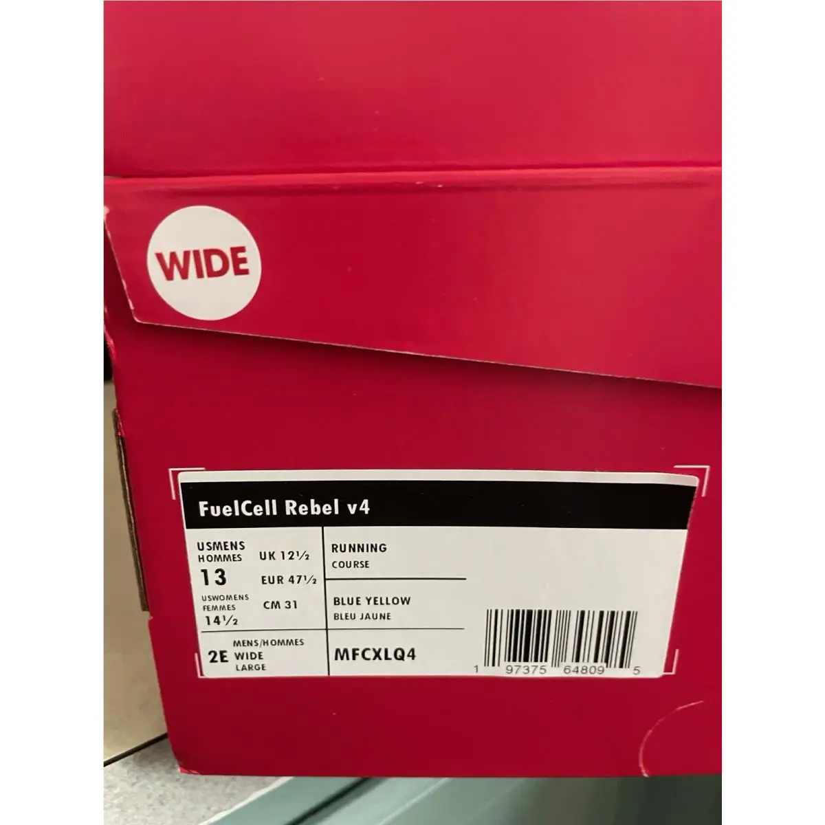 New Balance shoes - FuelCell Rebel V4 - FuelCell Rebel - MFCXLC4 - Blue 0