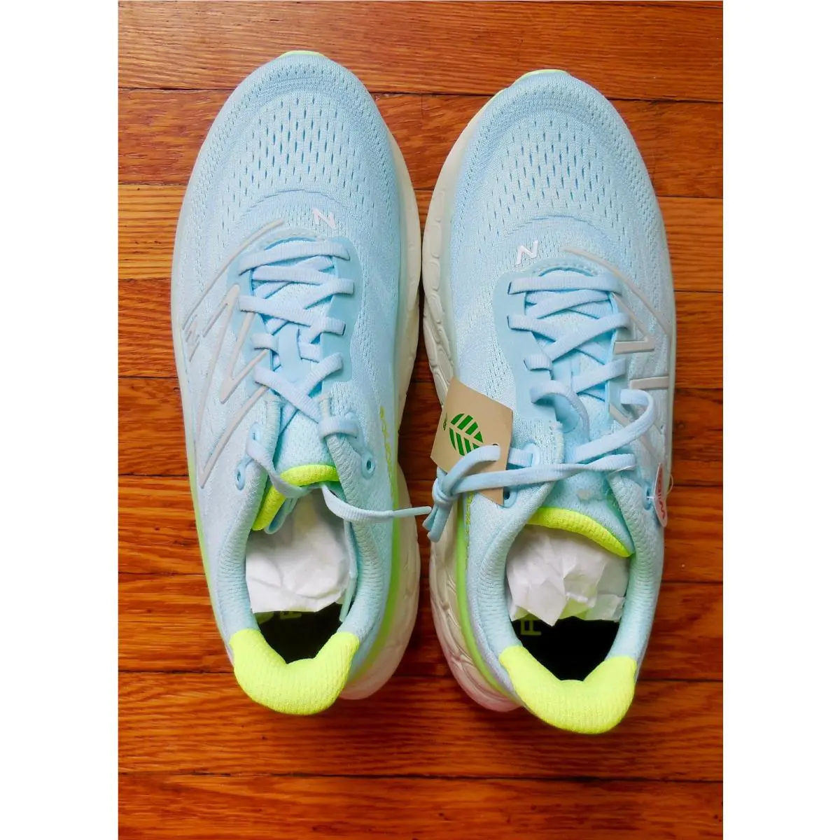 New Balance shoes - New Balance Fresh Foam X More - WMORCK4 - Light Blue / White / Light Green (UPC: 196432331079) 0
