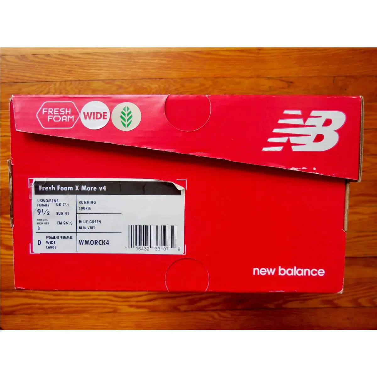 New Balance shoes - New Balance Fresh Foam X More - WMORCK4 - Light Blue / White / Light Green (UPC: 196432331079) 3
