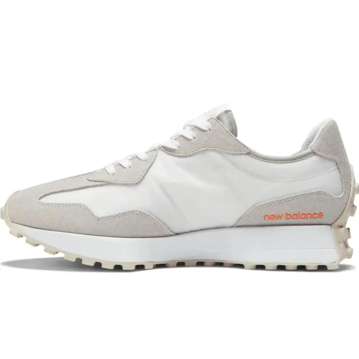 New Balance shoes - New Balance 327 - MS327SS - White, Manufacturer: Rain Cloud/Vibrant Orange 2