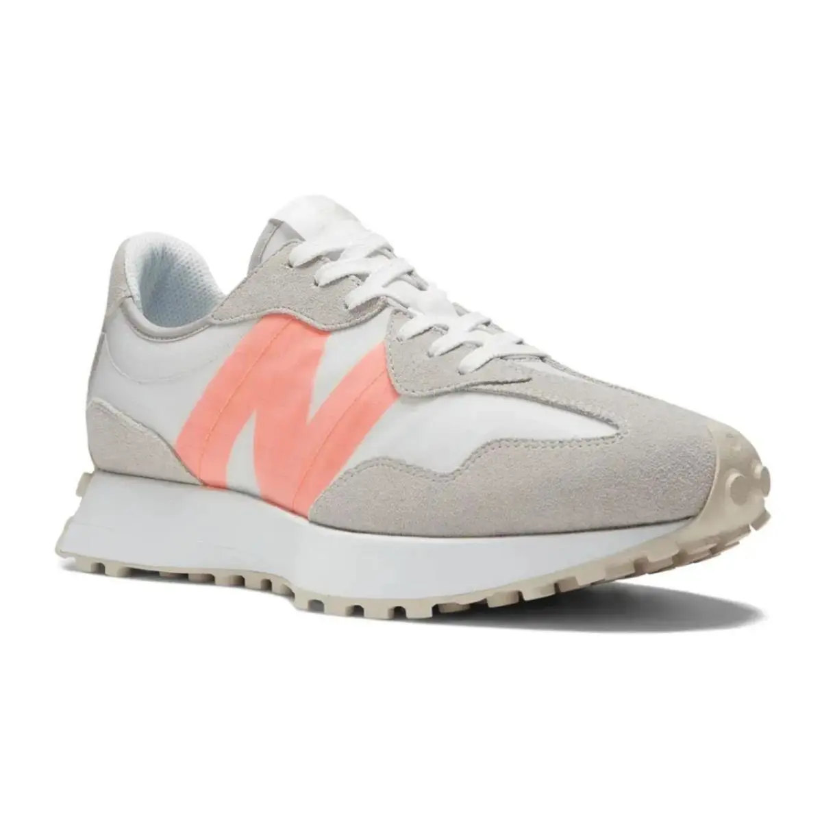 New Balance shoes - New Balance 327 - MS327SS - White, Manufacturer: Rain Cloud/Vibrant Orange 3