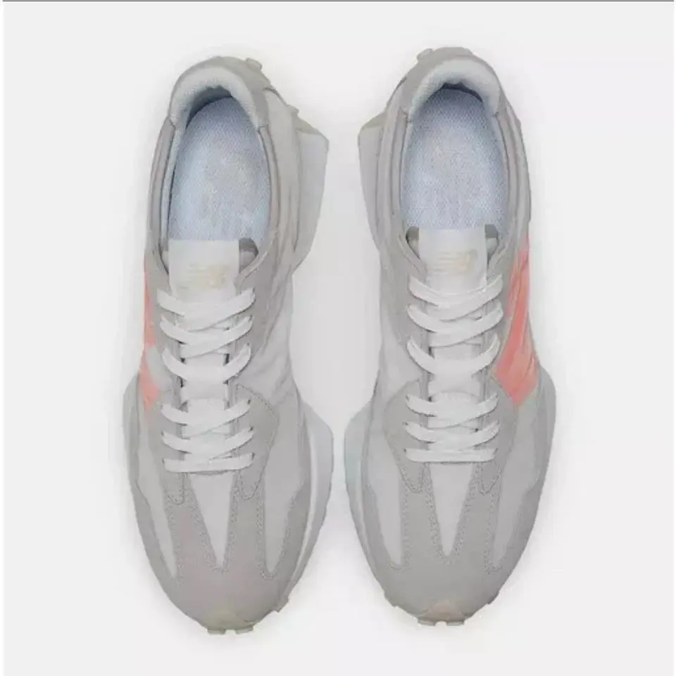 New Balance shoes - New Balance 327 - MS327SS - White, Manufacturer: Rain Cloud/Vibrant Orange 1