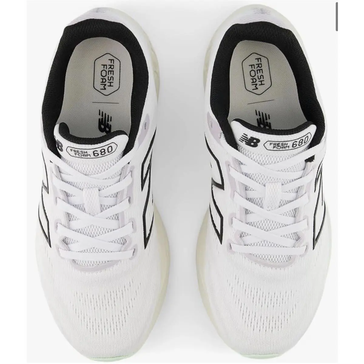 New Balance shoes - New Balance Fresh Foam 680 - White (UPC: 0198686425351) 2