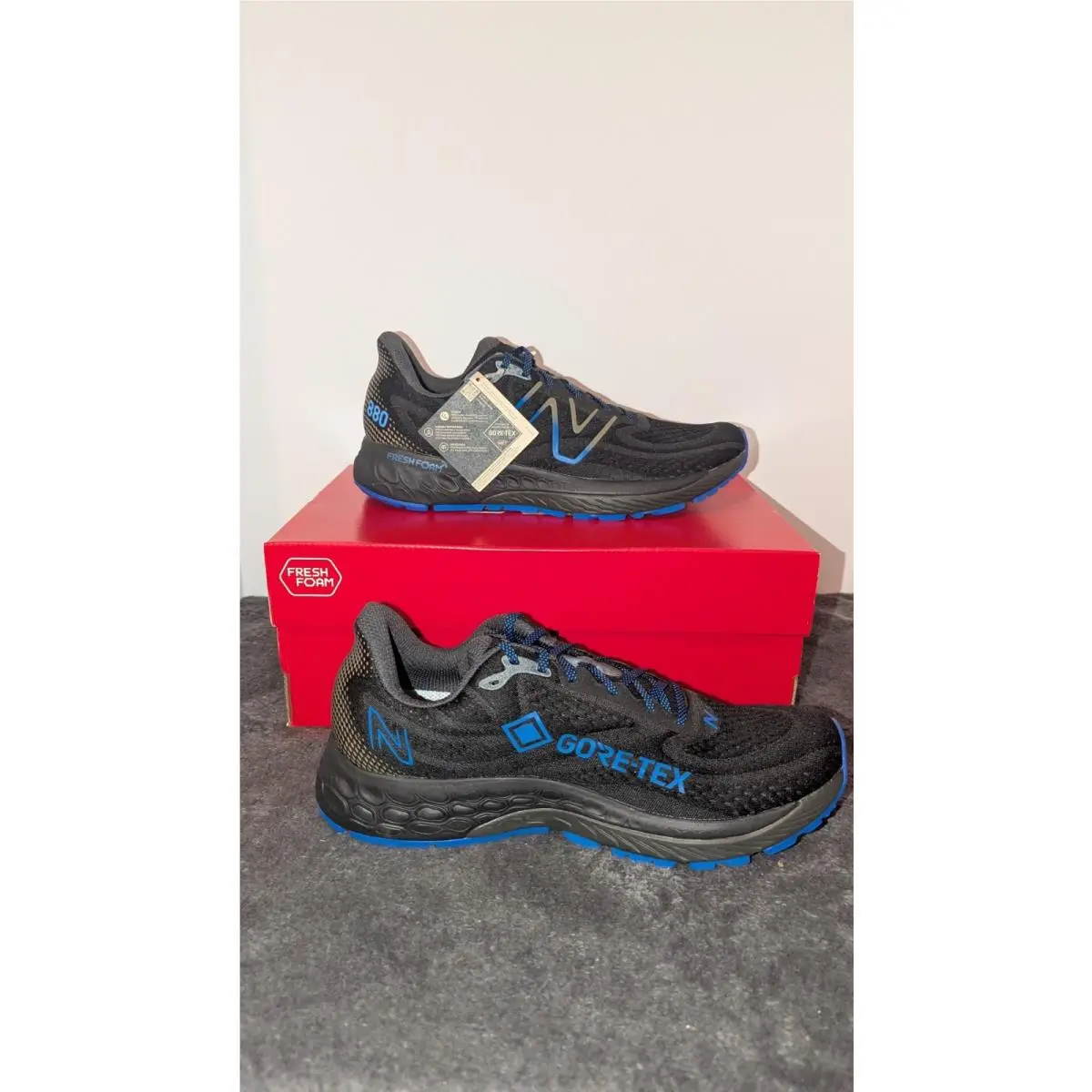 New Balance shoes - New Balance Fresh Foam - Fresh Foam - M880GQ13 - Black/Marine Blue (UPC: 196652758502) 0